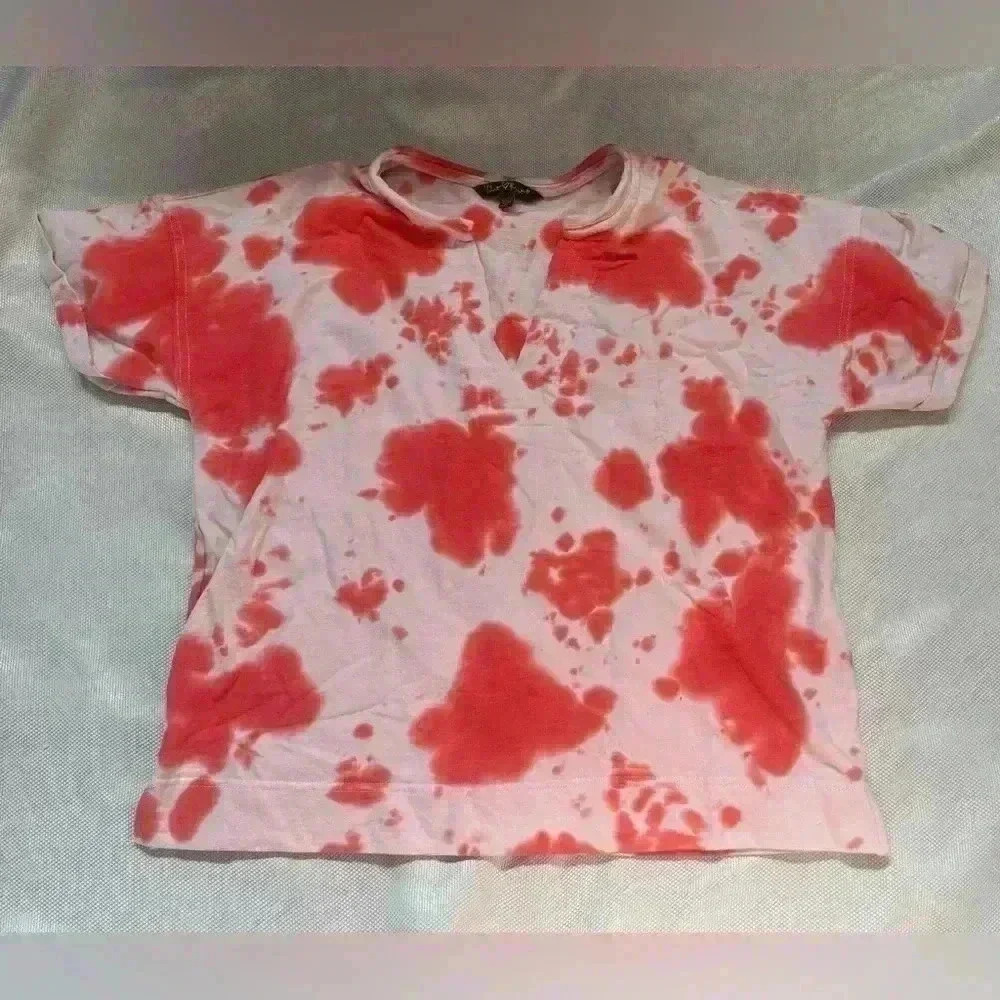 Velvet Hearts Tie Dye Sweater Top